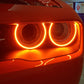Oracle 15-21 Dodge Challenger Dynamic Surface Mount Headlight Halo Kit - ColorSHIFT - Dynamic