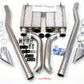 JBA 65-70 Ford Mustang 260-428 409SS Eleanor Style Dual Side Header Back Exhaust