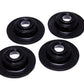 Energy Suspension 06-14 VW GTI / 05-15 VW Jetta (Base, Incl. Wagon) Black Rear Spring Isolator Set
