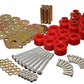 Energy Suspension Body Mount Set 1in Lift W/Hardware  - Red