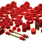 Energy Suspension 92-97 Chevy Suburban 4WD Red Hyper-flex Master Bushing Set
