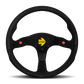 Momo MOD80 Steering Wheel 350 mm -  Black Suede/Black Spokes