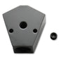 Vibrant Billet Aluminum Y-Block Fitting with 1/8in NPT Port - 1/2in NPT x 1/2in NPT x 1/2in NPT