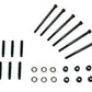 Moroso BBC Intake Side Tubes 3.00in Tall Valve Cover Hardware Kit