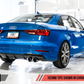 AWE Tuning Audi 8V S3 SwitchPath Exhaust w/Chrome Silver Tips 102mm