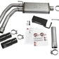 aFe Rebel Series CB 3in Middle Side Exit SS Exht w/ Black Tips 09-16 Chevy Silverado/GMC Sierra 1500