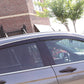 AVS 07-18 Jeep Wrangler (2 Door Only) Ventvisor Low Profile Window Deflectors 2pc - Smoke