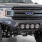 Addictive Desert Designs 18-20 Ford F-150 Bomber Front Bumper w/ 4 Rigid 360 6IN Mounts