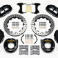 Wilwood Narrow Superlite 4R Rear P-Brk Kit 12.88in Drilled Ford 8.8 w/2.5in Offset-5 Lug