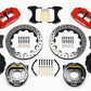 Wilwood Narrow Superlite 4R Rear P-Brk Kit 12.88in Drilled Red Chevy 12 Bolt-Spec 3.15in Brng Front