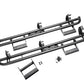 N-Fab 21-22 Ford Bronco 2 dr Gas SRW RKR Step System - Wheel 2 Wheel - 1.75in - Tex. Black