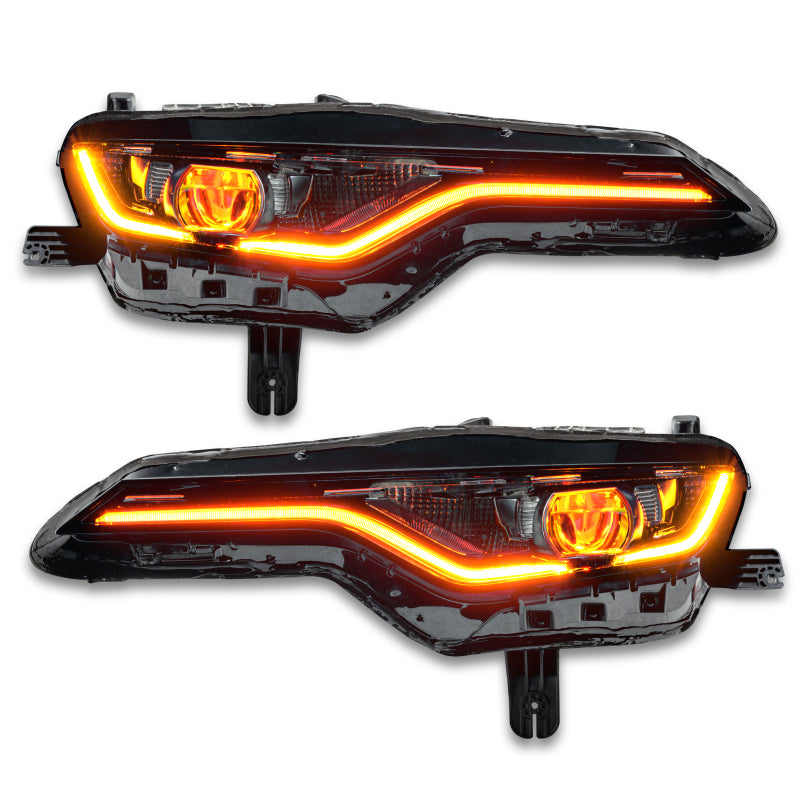 Oracle 19-21 Chevy Camaro SS/RS RGBW+A Headlight DRL Upgrade Kit - ColorSHIFT w/ BC1 Controller