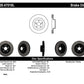 StopTech 02-10 WRX Drilled Left Front Rotor