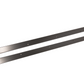Kentrol 55-83 Jeep CJ5 Rocker Guards Black Powdercoat Stainless