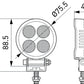 Hella ValueFit LED Work Light TR1700 LED MV CR LT