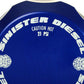 Sinister Diesel 17-19 Ford Powerstroke Coolant Reservoir Degas Bottle Cap - Blue