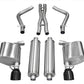Corsa 11-13 Chrysler 300 R/T 5.7L V8 Black Xtreme Cat-Back Exhaust