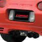 Corsa 97-04 Chevrolet Corvette C5 Z06 5.7L V8 Black Xtreme Cat-Back + XO Exhaust
