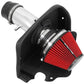 Spectre 09-17 Nissan Maxima V6-3.5L F/I Air Intake Kit - Polished w/Red Filter