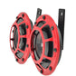 Hella Supertone Horn Kit 12V 300/500HZ Red (003399803 = 003399801)