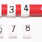 Moroso Spark Plug Wire Markers - Clip On - 8mm - 8 Pack