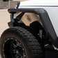 Road Armor 07-18 Jeep Wrangler JK Stealth Front Fender Flare Body Armor w/LED DRL - Tex Blk