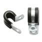 Vibrant Stainless Steel Cushion P-Clamp for 0.3125in OD Hose (10 Pack)