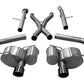 Corsa 12-20 Jeep Grand Cherokee SRT 2.75in Dual Rear Xtreme Cat-Back Exhaust - Black PVD Tip Finish