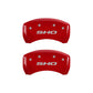 MGP 4 Caliper Covers Engraved Front & Rear SHO Yellow finish black ch