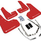 Rally Armor 15-21 VW Golf/GTI/TSI Red UR Mud Flap w/ White Logo
