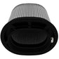 aFe Magnum FLOW Air Filter Pro DRY S (6.5x4.75)in F x (9x7)in B x (9x7) T (Inverted) x 9in H