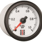 Autometer Stack 52mm 0-1 Bar M10 Male Pro Stepper Motor Fuel Pressure Gauge - White
