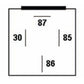 Hella Relay Mini Iso Alt 4 Pole 24V Spst Bkt
