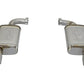 aFe MACHForce XP 2.5in 409 Stainless Axle Back Exhaust w/Stainless Tips 15-17 Ford Mustang I4-2.3L