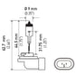 Hella Bulb 881 12V 32W XEN WHT XB (2)