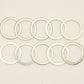 DeatschWerks -10 AN Aluminum Crush Washer (Pack of 10)