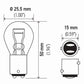 Hella Bulb 1034 12V 23/8W Bay15D S8 (2)