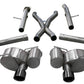 Corsa 12-20 Jeep Grand Cherokee SRT 2.75in Dual Rear Xtreme Cat-Back Exhaust - Black PVD Tip Finish