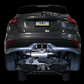 AWE Tuning Ford Focus ST Touring Edition Cat-back Exhaust - Resonated - Chrome Silver Tips