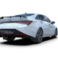 Rally Armor 2022 Hyundai Elantra N & N Line Black UR Mud Flap w/ Light Blue Logo
