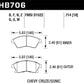 Hawk 11-12 Chevy Cruze Eco/LS/1LT/2LT/LTZ / 12 Sonic LS/LT/LTZ DTC-60 Front Race Brake Pads