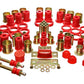 Energy Suspension 74-77 Oldsmobile Cutlass/442/F-85/Europa Red Hyper-flex Master Bushing Set