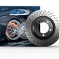 SHW 07-11 Mercedes-Benz ML63 AMG 6.3L Rear Dimpled Monobloc Brake Rotor