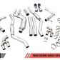 AWE Tuning 2019+ BMW M340i (G20) Non-Resonated Touring Edition Exhaust - Quad Chrome Silver Tips