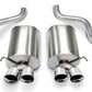 Corsa 05-08 Chevrolet Corvette C6 6.0L V8 Polished Sport Axle-Back Exhaust