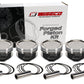 Wiseco Nissan QR25DE Sentra 2.5L 16V 90.00mm Bore +.040 Oversize -19.5 Dome Dish 8.55 CR Piston Set