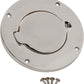 Kentrol 97-06 Jeep Wrangler TJ Billet Style Gas Hatch - Polished Silver