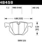 Hawk 15-16 BMW X5 xDrive35d/xDrive35i / 15-16 BMW X6 xDrive35i/sDrive35i HPS 5.0 Rear Brake Pads