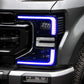 Oracle 20-22 Ford F-250/350 Super Duty Dynamic ColorSHIFT Headlight DRL Upgrade Kit w/Switchback