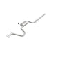 MagnaFlow Sys C/B 2015 Volkswagen Golf 1.8L 2.5in SS Dual Driver Side Exit Polished 3 Tip
